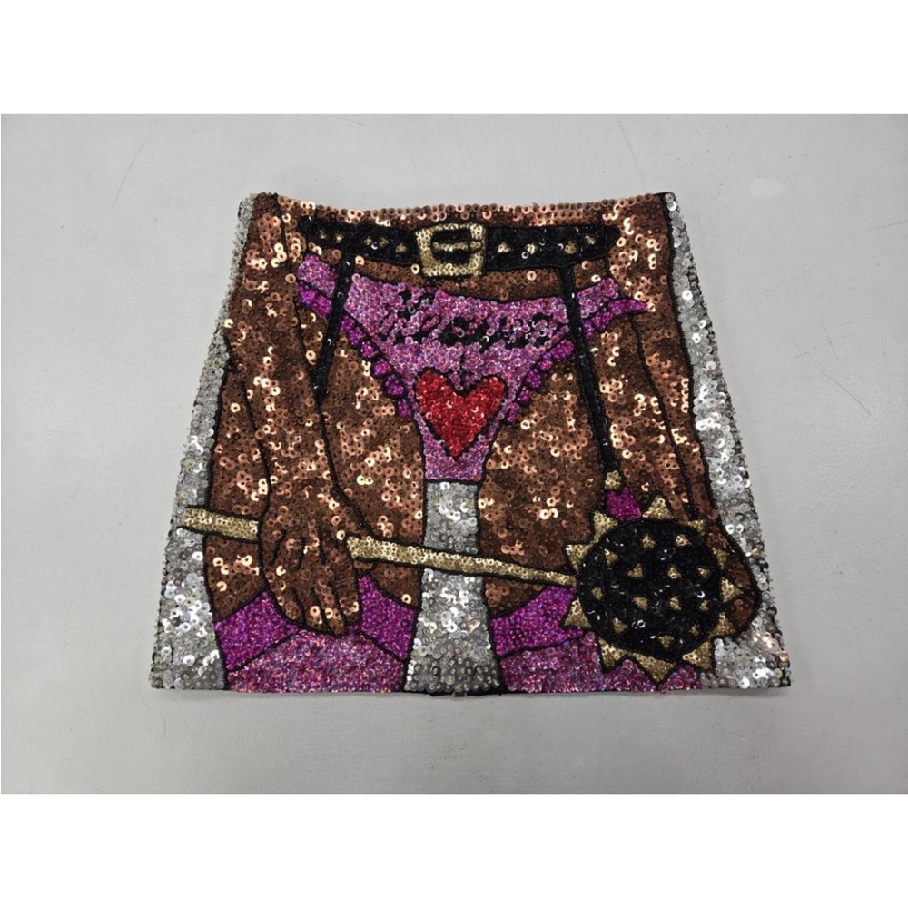 Discount Universe Stairway To Heaven Mini Skirt Sequin Size XS Womens
